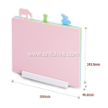 Extra Thick Flexible Plastic Kitchen Cutting Board Set